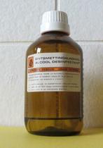 Kleine apothekersfles - 300ml + etiket, Ophalen of Verzenden