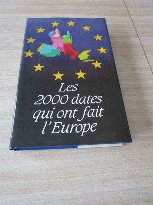 Les 2000 dates qui ont l'Europe, Livres, Histoire mondiale, Neuf, Europe, Enlèvement ou Envoi