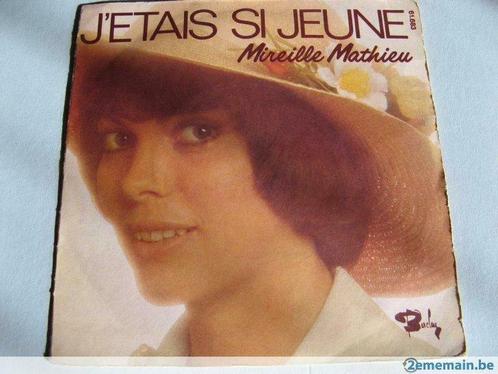 2 anciens vinyles 45 T. de Mireille MATHIEU, Cd's en Dvd's, Vinyl | Overige Vinyl, Ophalen of Verzenden