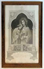 lithographie * Communion Solennelle - Communion Solonnelle-, Antiquités & Art, Enlèvement ou Envoi