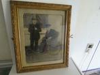 Kader fototekening 1915, Minder dan 50 cm, Gebruikt, Ophalen of Verzenden, Tekening