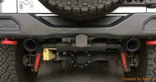 Uitlaat-systeem Jeep Wrangler JK 2007 - heden NIEUW, Auto-onderdelen, Uitlaatsystemen, Jeep, Nieuw, Ophalen of Verzenden