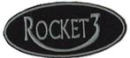 Ecusson Triumph Rocket III 2300-109 x 49 mm, Motos, Autres types, TRIUMPH, Neuf, sans ticket