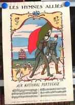 Les Hymnes Alliés Air National Portugais 1916 1/1000 ex WO I, Enlèvement ou Envoi