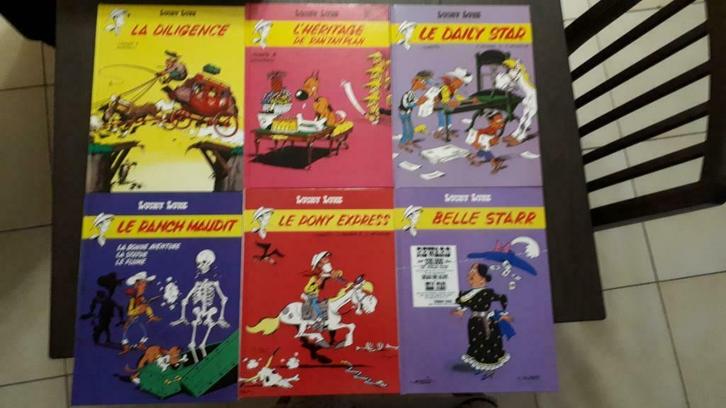 Lot 23 Lucky Luke Editions Frankrijk Loisirs, Boeken, Stripverhalen, Nieuw, Meerdere stripboeken, Ophalen