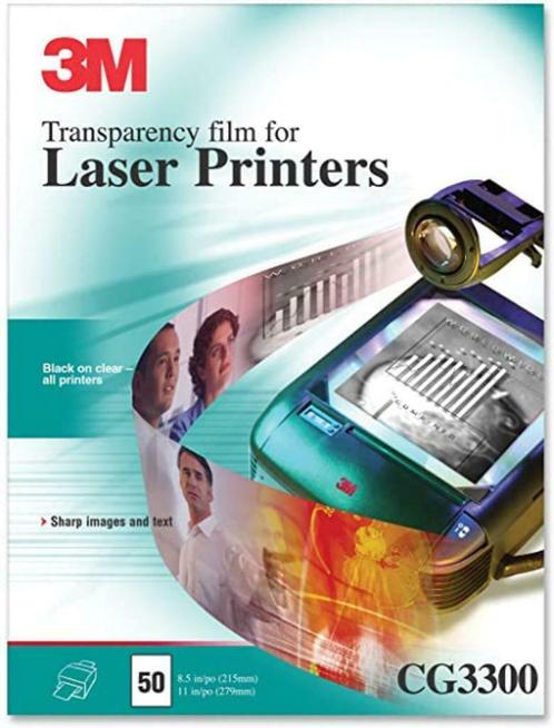 CG3300 - Transparent Imprimante laser -  3M, Informatique & Logiciels, Fournitures d'imprimante, Neuf, Autres types, Envoi