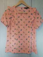 Leuk retro T-shirt blouse Vila Joy (medium) roze bloemen, Kleding | Dames, Gedragen, Maat 38/40 (M), Ophalen of Verzenden, Roze