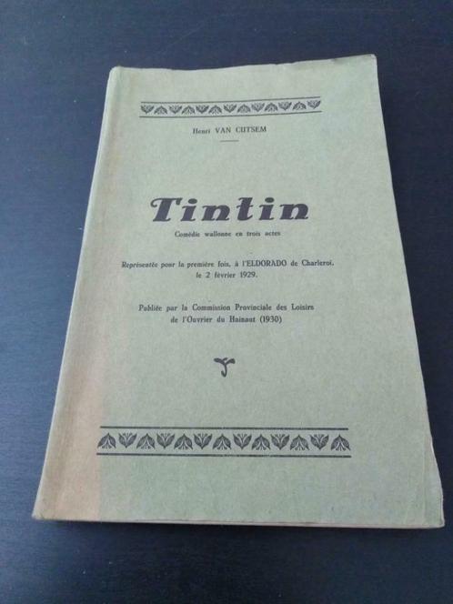 Tintin, Henri Van Cutsem 1930, Livres, Littérature, Utilisé, Enlèvement ou Envoi
