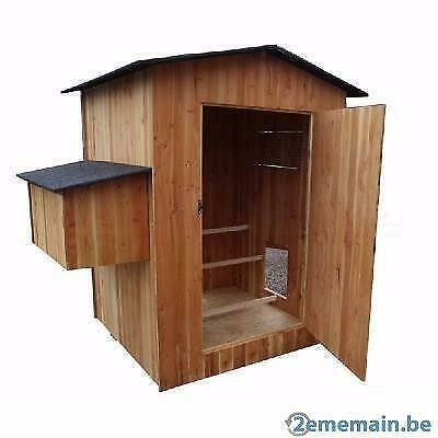 Poulailler XXL 20 poules abri poule caille coq canard oie, Dieren en Toebehoren, Pluimvee | Toebehoren, Nieuw, Verzenden