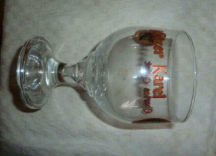 #E bier glas KEIZER KAREL - CHARLES QUINT Brouwerij Haacht, Verzamelen, Glas en Drinkglazen, Gebruikt, Bierglas, Ophalen of Verzenden