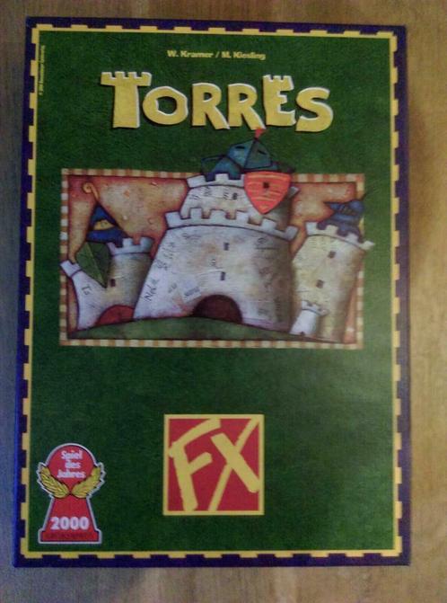 TORRES, édition originale FX, v. toppers Kramer et Kiesling, Hobby & Loisirs créatifs, Jeux de société | Jeux de plateau, Comme neuf