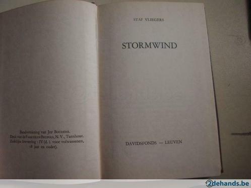 Boek Gulden Reeks Davidsfonds Staf Vliegers Stormwind, Livres, Littérature, Utilisé, Enlèvement ou Envoi