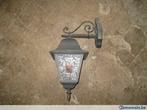 Luminaire extérieur en cuivre jaune (teinté de noir)., Overige materialen, Gebruikt, Minder dan 50 watt, Wandlamp