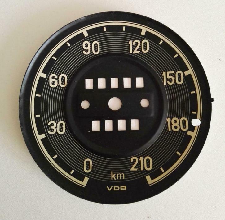 Wijzerplaat Km/h Snelheidsmeter teller MB 190SL, Auto-onderdelen, Dashboard en Schakelaars, Mercedes-Benz, Nieuw, Ophalen