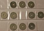 9 x 25 cent Albert  1 x 25 cent Leopold 2, Postzegels en Munten, Ophalen of Verzenden, Overig, Setje