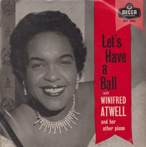 Winifred Atwell – Let’s have a ball – Single - EP, CD & DVD, Vinyles Singles, EP, Jazz et Blues, 7 pouces, Enlèvement ou Envoi