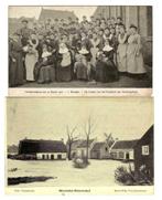 2 oude zichtkaarten van Hamme en Moerzeke, Oost-Vlaanderen, Ongelopen, Ophalen of Verzenden, Voor 1920
