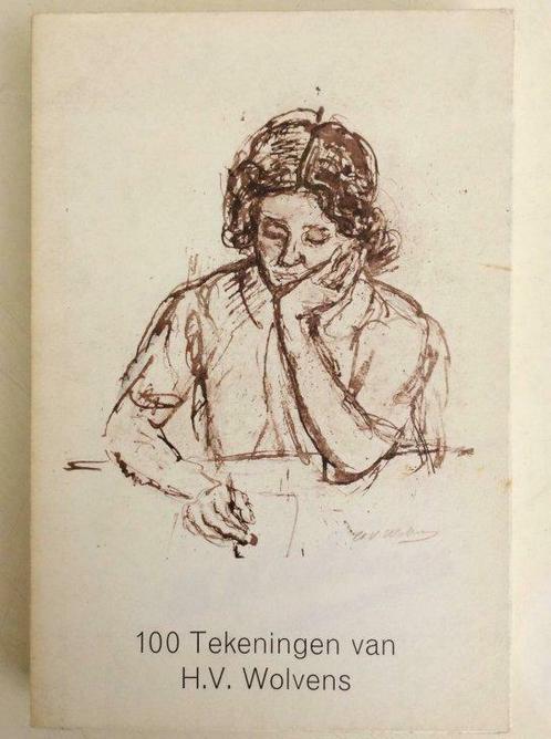 100 Tekeningen van H.V. Wolvens, Livres, Art & Culture | Arts plastiques, Utilisé, Enlèvement ou Envoi