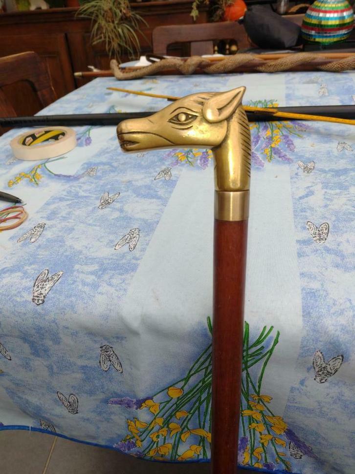 Canne  fiole, Antiquités & Art, Curiosités & Brocante, Enlèvement ou Envoi