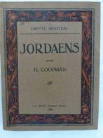 Groote meesters Jordaens door H. Coopman L. J. Kryn Brussel, Antiek en Kunst, H. Coopman, Verzenden