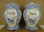 Antieke voorraadpotten antieke voorraadpot Farine Sucre 1900, Antiek en Kunst, Antiek | Keukengerei, Ophalen of Verzenden