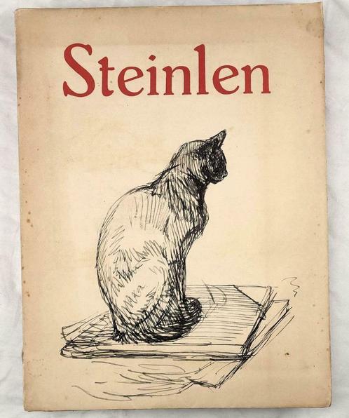 [Katten] Steinlen Chats et Autres Betes 1933 1/500, Antiek en Kunst, Antiek | Boeken en Manuscripten, Ophalen of Verzenden