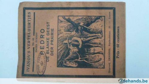 Pedro de blanke geest der prairie, Antiek en Kunst, Antiek | Boeken en Manuscripten