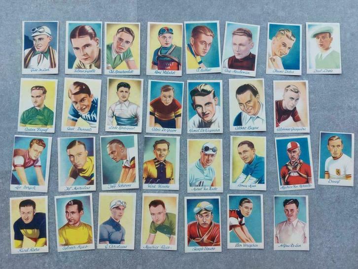 Chromo's wielrenners (cichorei de Beukelaar), Verzamelen, Sportartikelen en Voetbal, Gebruikt, Spelerskaart, Ophalen of Verzenden