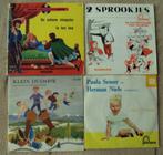 4 Vintage Sprookjes E.P 7' Singeltjes, Cd's en Dvd's, Vinyl | Kinderen en Jeugd, Ophalen of Verzenden, Gebruikt, Verhaal of Sprookje