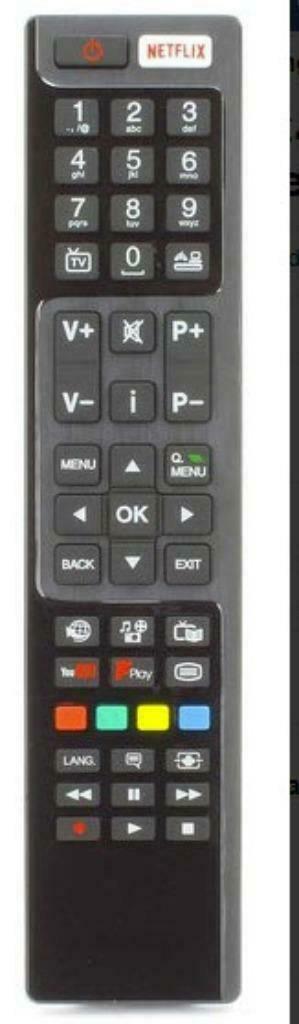 Afstandsbediening Hitachi RC4848F, Audio, Tv en Foto, Afstandsbedieningen, Nieuw, Origineel, Tv, Ophalen of Verzenden