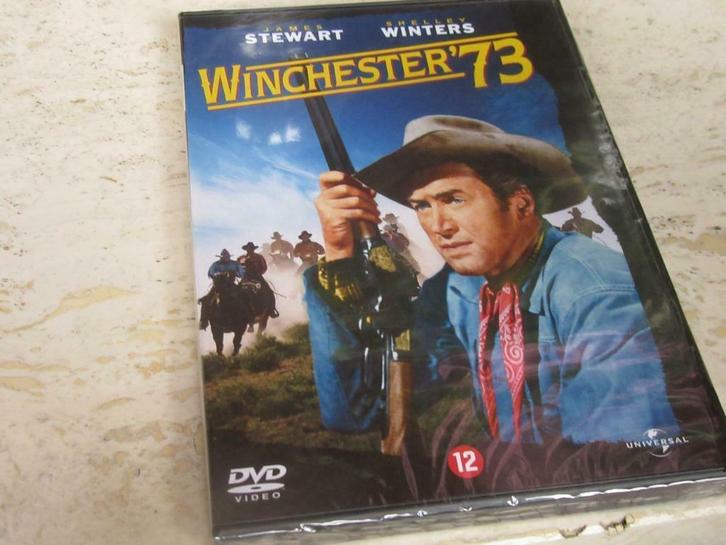 Winchester 73 met James stewart(western), Cd's en Dvd's, Dvd's | Actie, Actie, Vanaf 12 jaar, Ophalen of Verzenden