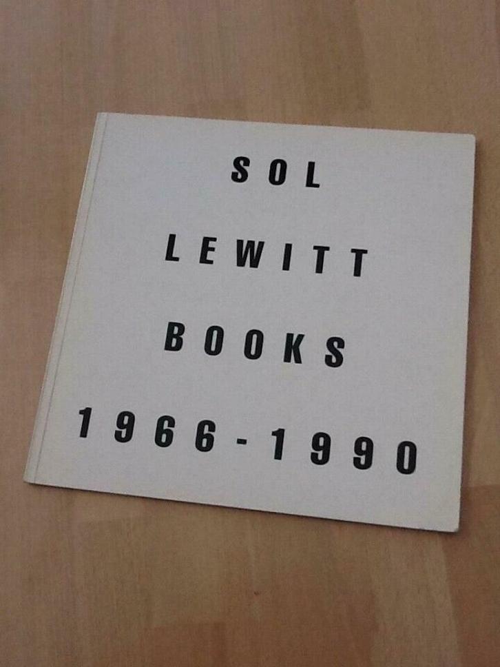 Sol Lewitt : Books 1966-1990, Boeken, Kunst en Cultuur | Beeldend, Zo goed als nieuw, Schilder- en Tekenkunst, Ophalen of Verzenden