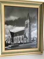 Foto Kerk van St .-Jan bij Ieper in kader achter glas, Comme neuf, Photo, Enlèvement, Bâtiment