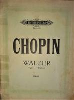 VALSES DE CHOPIN édition Peters n 1901, Utilisé, Enlèvement ou Envoi, Classique