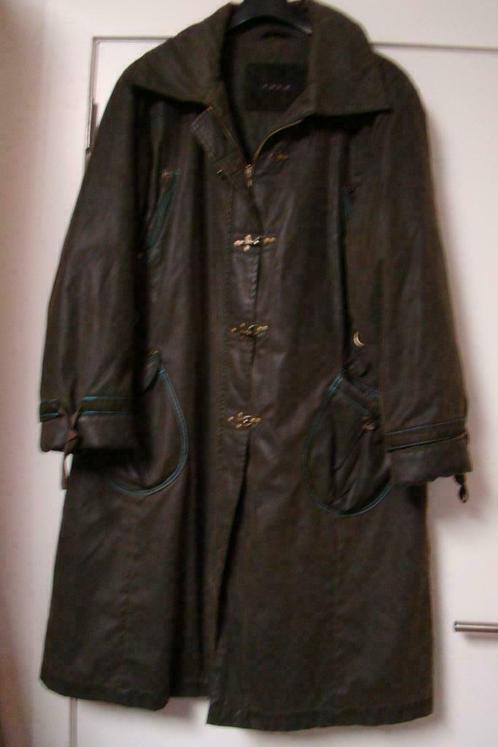 Lange jas dames vermoed maat 44 – FRED sabatier, Kleding | Dames, Jassen | Winter, Gedragen, Maat 42/44 (L), Bruin, Ophalen of Verzenden