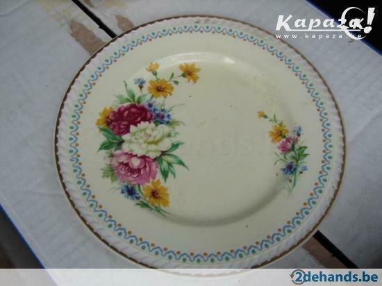 Oude borden, Antiek en Kunst, Antiek | Keramiek en Aardewerk, Ophalen of Verzenden