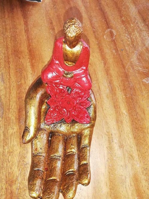 main bouddha et Ganesh 20 cm, Antiquités & Art, Art | Art non-occidental, Enlèvement ou Envoi