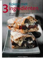 Boek : "Koken met drie ingrediënten"., Ophalen of Verzenden