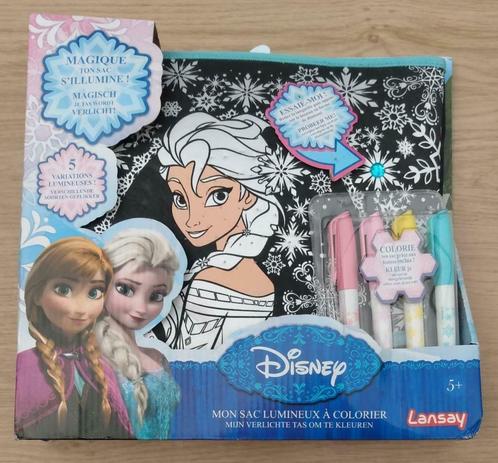 Sac lumineux à colorier La Reine des Neiges (Disney) neuf, Kinderen en Baby's, Speelgoed | Educatief en Creatief, Nieuw, Met licht