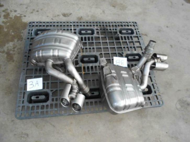 Uitlaatdemper Porsche 997, Auto-onderdelen, Uitlaatsystemen, Porsche, Gebruikt, Ophalen of Verzenden