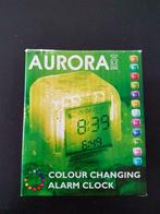 Réveil cube Aurora - change de couleur, Comme neuf, Enlèvement ou Envoi