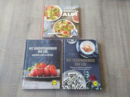 kookboeken Aldi en Lidl, Livres, Livres de cuisine, Comme neuf, Enlèvement ou Envoi