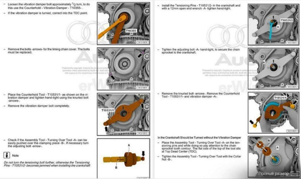 ② Kit (de) montage amortisseur de vibrations pour VAG T10531 — Outils de  voiture — 2ememain