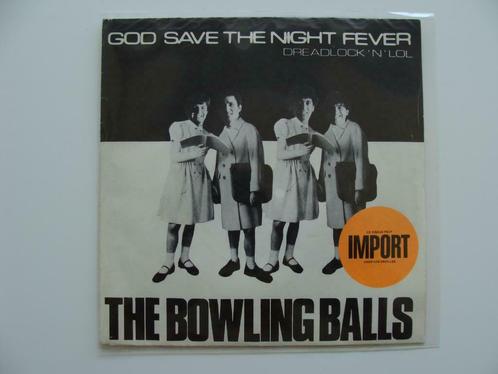 The Bowling Balls ‎– God Save The Night Fever (1979), Cd's en Dvd's, Vinyl Singles, Single, Rock en Metal, 7 inch, Ophalen of Verzenden