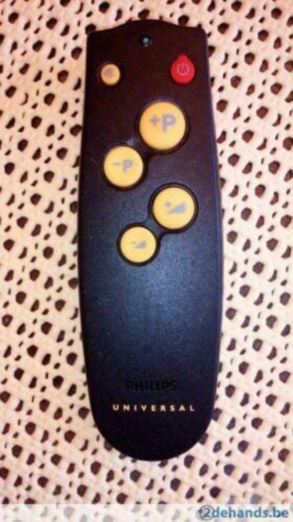 Afstandsbediening tv Philips, Audio, Tv en Foto, Afstandsbedieningen, Ophalen of Verzenden, Gebruikt, Origineel, Tv