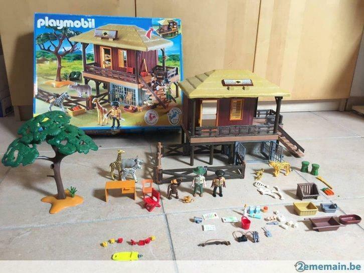 Playmobil Centre de soins pour animaux sauvages (4826), Kinderen en Baby's, Speelgoed | Playmobil, Gebruikt, Ophalen