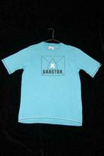 Turquoise jongens t-shirt 'Gaastra' met opschrift, Maat: 14j, Kinderen en Baby's, Jongen, Gebruikt, Ophalen of Verzenden, Gaastra