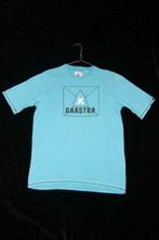 Turquoise jongens t-shirt 'Gaastra' met opschrift, Maat: 14j, Kinderen en Baby's, Kinderkleding | Maat 164, Gebruikt, Ophalen of Verzenden