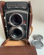 Vintage Rolleicord V camera + Rolleikin accessoires