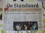 75 jaar Kuifje / Tintin - De Standaard 2004, Boeken, Tijdschriften en Kranten, Ophalen of Verzenden, Zo goed als nieuw, Krant
